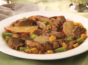 Beef & Wedged Potatoes