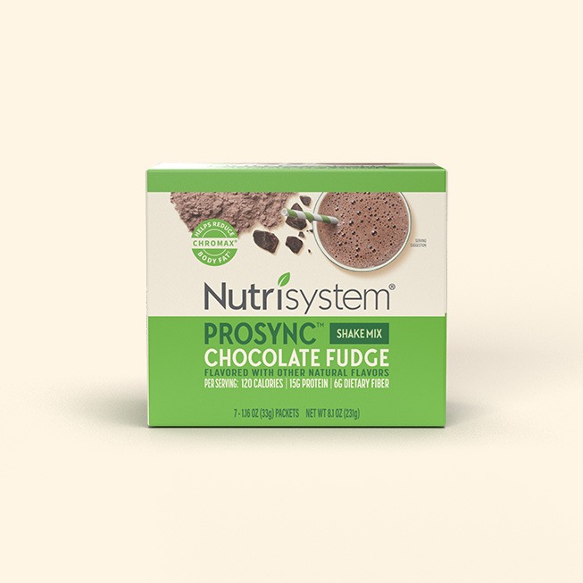 Nutrisystem Body Select Protein and probiotic shake mix Chocolate fudge