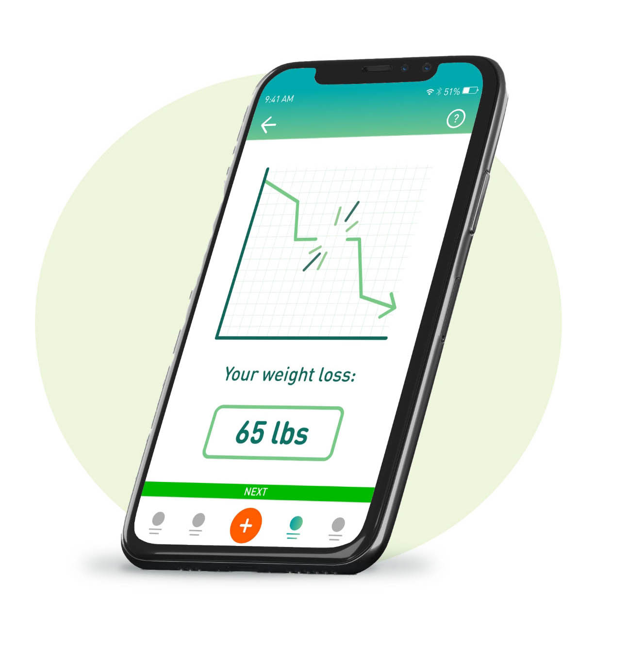 Numi app on phone