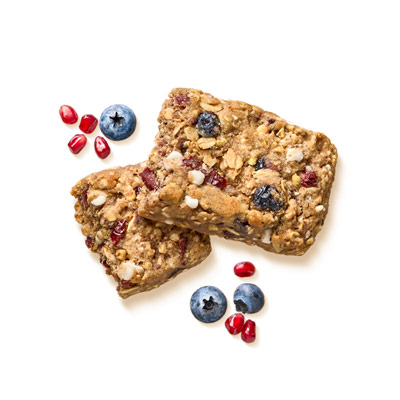 Blueberry Pomegranate Baked Bar