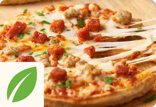 Nutrisystem loaded pizza