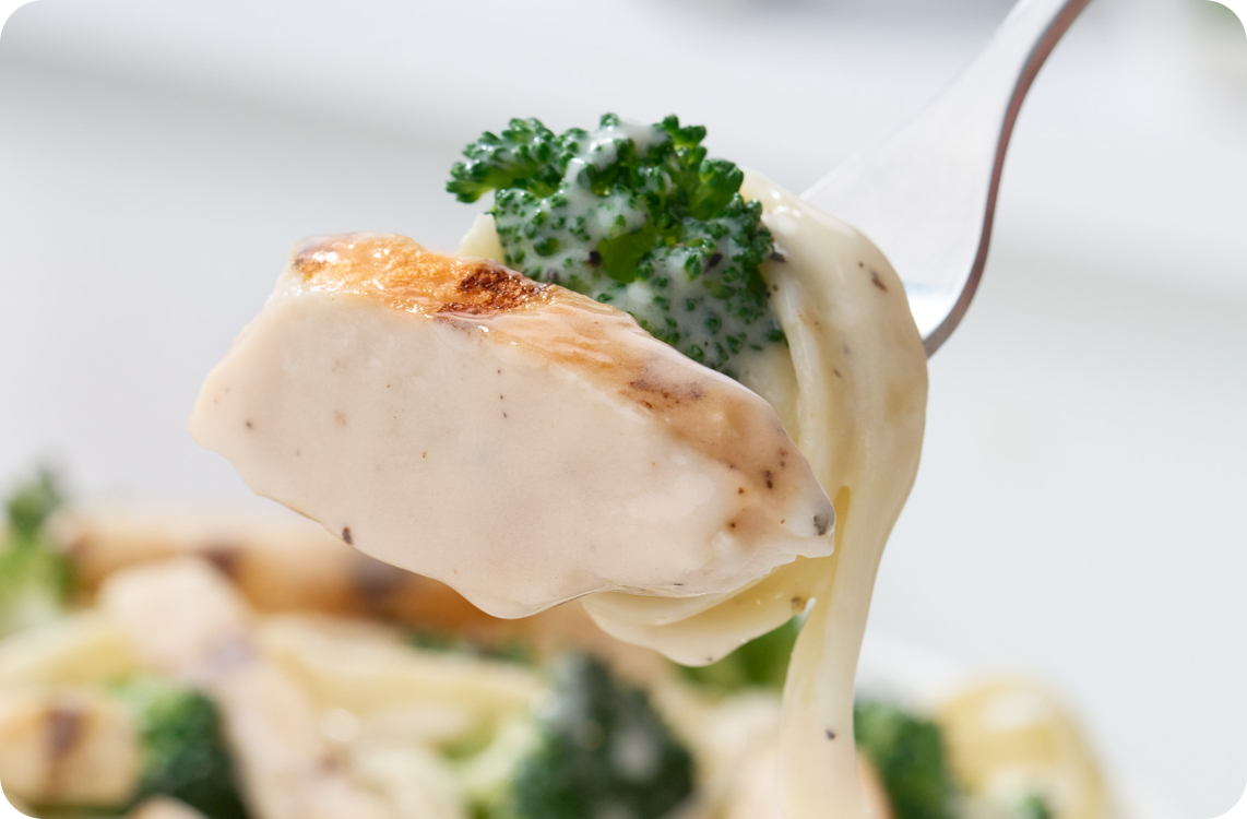 pasta with chicken and Broccoli