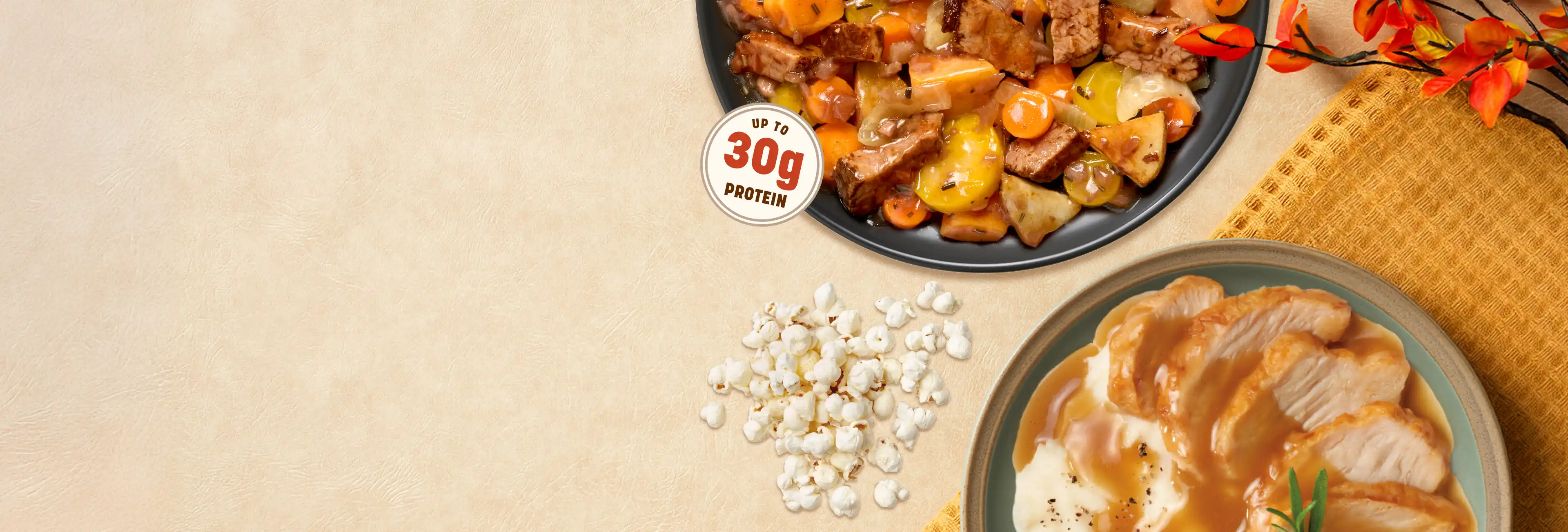 Up to 30g protein