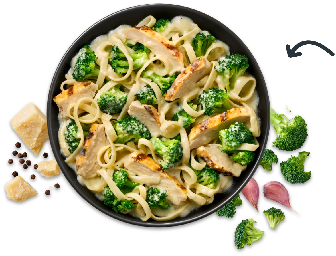 hearty Inspirations bistro style chicken alfredo