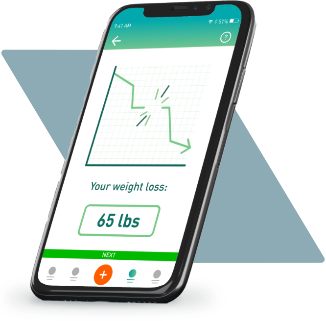 smart phone showing NuMI SMARTADAPT app
