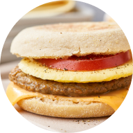 breakfast sandwich