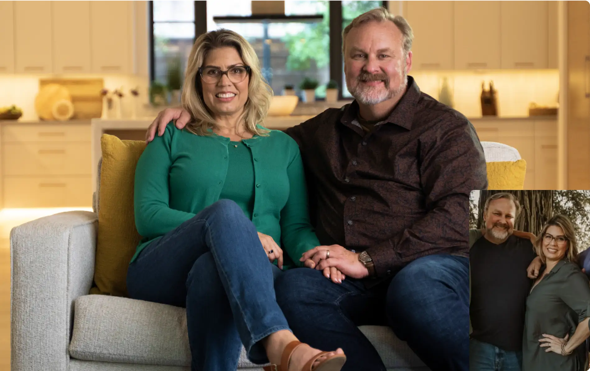 Ginger and Scott lost 52 pounds together