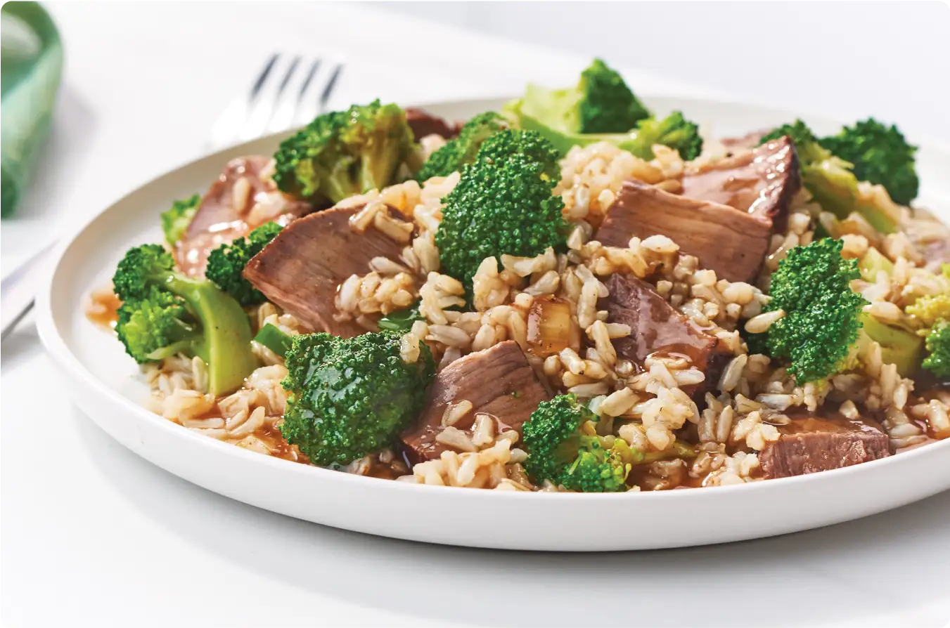 Sesame Beef & Broccoli