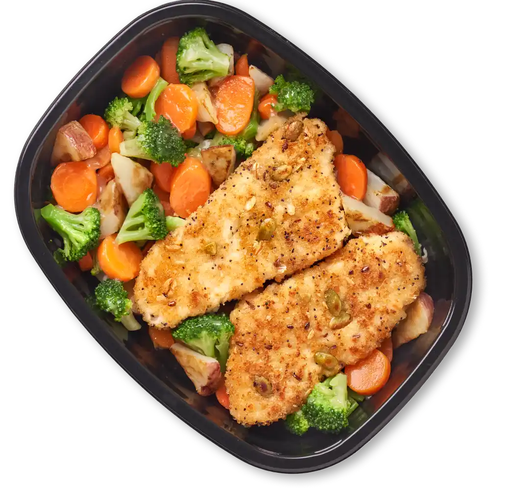 chicken and vegetables