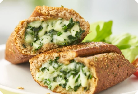 brocolli and cheese wrap