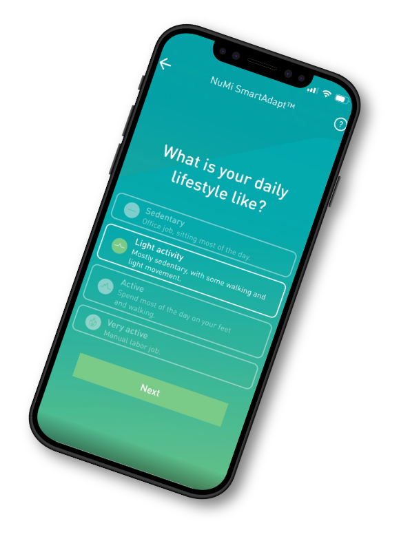 NuMi app on phone